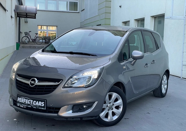 Opel Meriva cena 34700 przebieg: 142245, rok produkcji 2015 z Łapy małe 497
